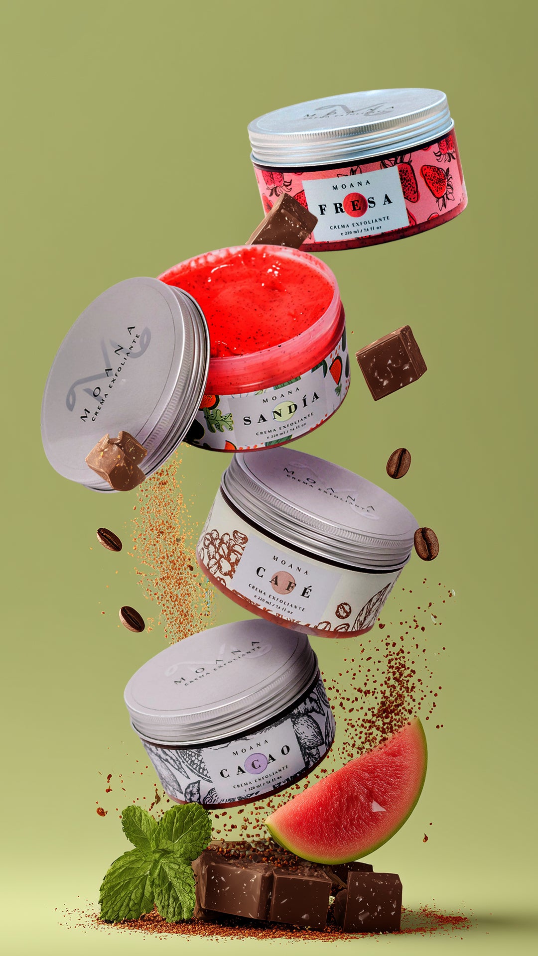 Crema Exfoliante Moana 250 ml